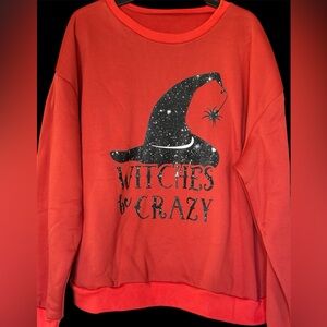 ‘WITCHES BE CRAZY’ Sweatshirt from Witch’s Estate Sale Never worn brand new